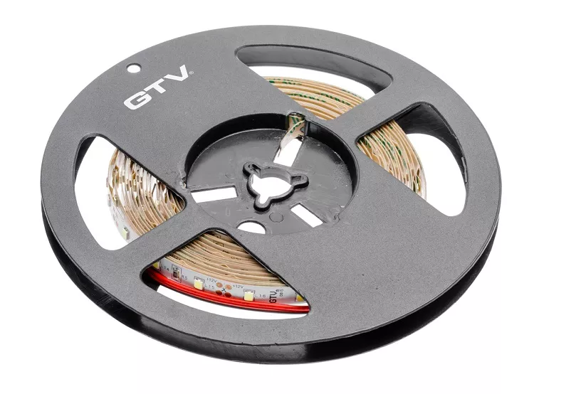GTV LD-2835-60-60-20-CCT Лента Flash CCT 2835, 600 LED 30 Вт, без геля 8мм, рулон 5 м, 12В