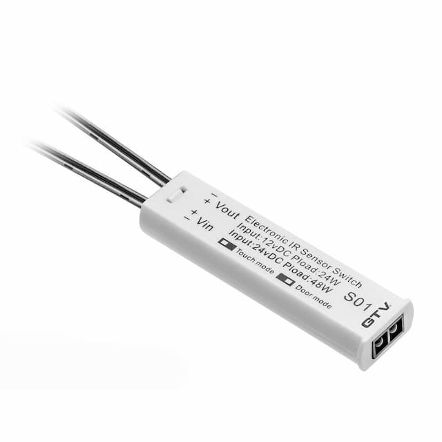 GTV AE-WBBUNI-10DIM	Включатель бесконтактный ОДНОСТОРОННИЙ / ДВУСТОРОННИЙ, белый, 12V DC , диммиру