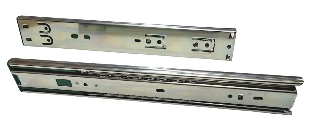 GTV PK-L-H45-450-B Направляющая шариковая GTV h=45 L-450мм, 40кг, с доводчиком Versalite Plus 