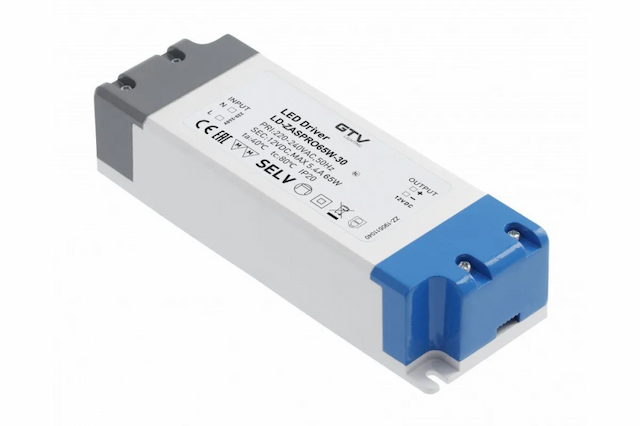 GTV LD-ZASPRO65W-30 Блок питания LED PRO 12V, 65W